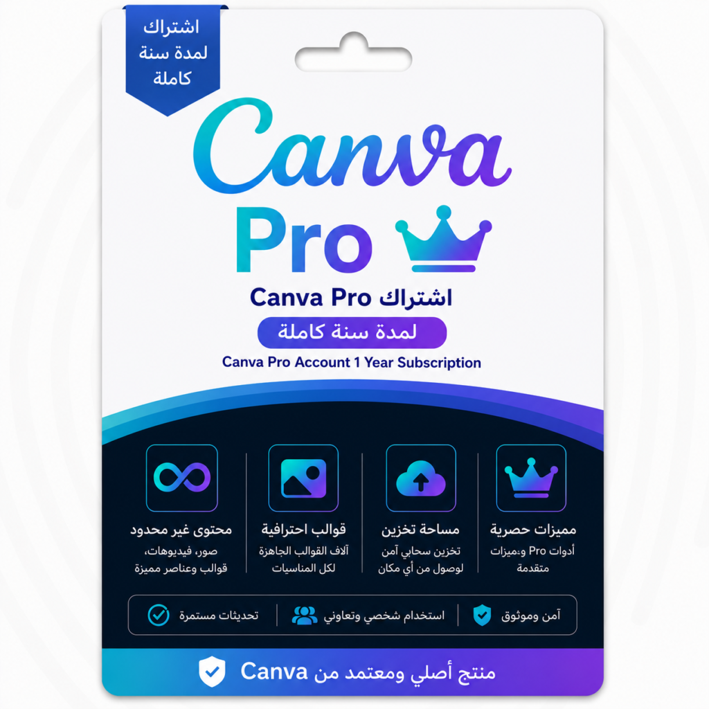 Canva Pro Account 1 Year Subscription